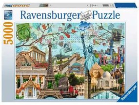 Παζλ Ravensburger 17118 Big Cities Collage 5000 Τεμάχια