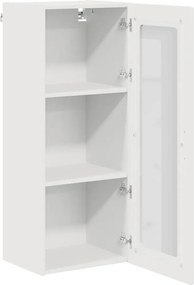 vidaXL Πάνελ πλυντηρίου πιάτων Kalmar Λευκό 40 x 31 x 100 εκ.