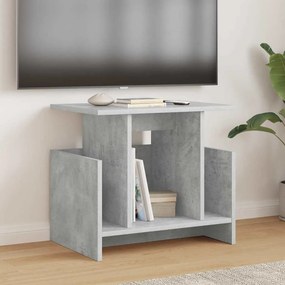 vidaXL Βάση TV 2 pcs Σκυρόδεμα Γκρι Επεξεργασμένο Ξύλο