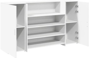 vidaXL Γραφείο υποδοχής  Λευκό 180x50x103,5 cm Κατασκευασμένο ξύλο