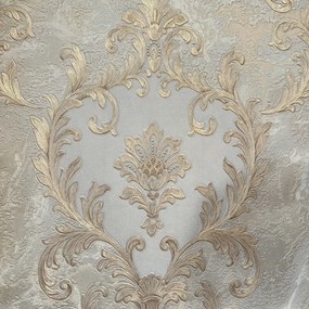 Διπλόφαρδη Ανάγλυφη Ταπετσαρία Barock C283602 1.06m x 10.05m