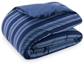Παπλωματοθήκη Bowery 695168 Blue Tommy Hilfiger Queen Size 100% Cotton
