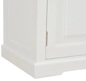 vidaXL Έπιπλο Τηλεόρασης Λευκό 90 x 30 x 40 εκ. Ξύλινο