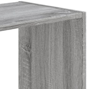 vidaXL Βιβλιοθήκη Γκρι Sonoma 68,5x32x75 κ. από Επεξεργ. Ξύλο
