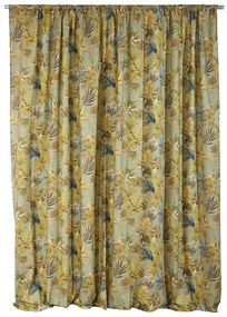 Κουρτίνα Allesia Με Τρέσα 5 Green Anna Riska 140X270cm 100% Cotton