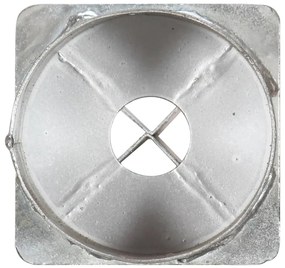 vidaXL Στηρίγματα Εδάφους 2 τεμ. Ασημί 12x91 εκ. Γαλβανισμένο Ατσάλι