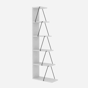 Βιβλιοθήκη Λευκό PRUCREL 50x22x150
