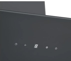 Εντοιχιζόμενος απορροφητήρας Tesla DD600AB, 190W, 1 μοτέρ, Διακοσμητικός, 60 cm, 630 m3/h, Φίλτρα αλουμινίου, Μαύρο