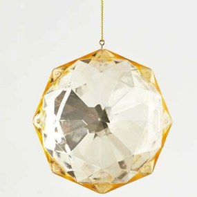 Χριστουγεννιάτικο Στολίδι Διαμάντι 600-44113 9x5x10cm Gold