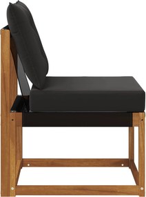 vidaXL Εξωτερικός μεσαίος καναπές