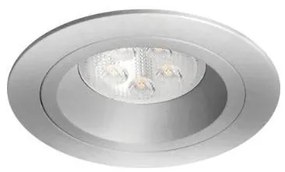 Φωτιστικό Σποτ Οροφής GU10 3390 Χωνευτό ΦOS_ME-05-3390-5-Νίκελ Ματ 05-3390-5