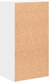 vidaXL Βιβλιοθήκη Λευκό 40x30x76,5 cm Ξύλινη κατασκευή