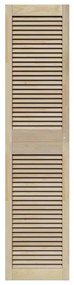 vidaXL Πόρτα Ντουλάπας με πόρτα 4 pcs Φυσικό 140.5 x 2.1 x 49.5 cm