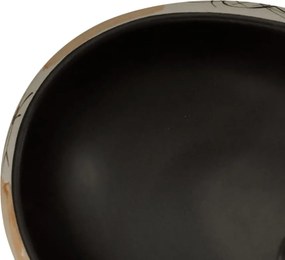vidaXL Νιπτήρας Οβάλ Πολύχρωμος 59 x 40 x 15 εκ. Κεραμικός