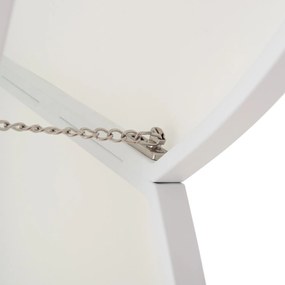 ΟΜΠΡΕΛΑ ΜΕ ΒΑΣΗ ΣΕΙΡΑ CANNOPY (flower) HM21286.02 ΑΛΟΥΜΙΝΙΟ-ΓΡΑΝΙΤΗΣ-ΛΕΥΚΟ 2,38x2,2μ