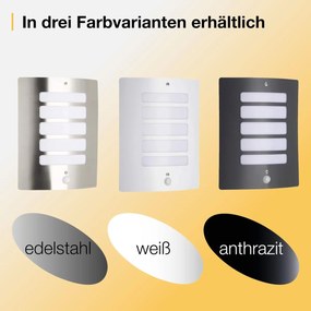 Απλίκες τοίχου Brilliant Λευκό Μέταλλο Πλαστική ύλη 15 W 60 W E27