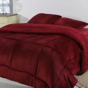 Κουβερτοπάπλωμα Μονό (160x220) Silk Fashion Solid Burgundy