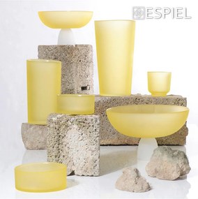 Κηροπήγιο Για Ρεσώ (Φ9.5x9) Espiel Caprice Yellow DAC1703K6