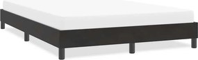vidaXL Πλαίσιο κρεβατιού χωρίς στρώμα Μαύρο 160x220 cm Ατσάλι