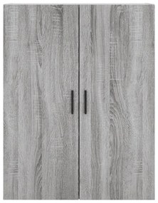 vidaXL Ντουλάπι Τοίχου Γκρι Sonoma 69,5 x 34 x 90 εκ.