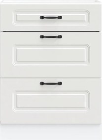 vidaXL ντουλάπι βάσης κουζίνας Kalmar Λευκό από Επεξεργασμένο Ξύλο