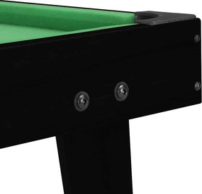 vidaXL Μπιλιάρδο Επιτραπέζιο Μαύρο / Πράσινο 92 x 52 x 19 εκ.
