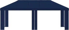 vidaXL Κάλυμμα Γκαζebo 6 x 3 m Μπλε Πολυεστέρας 190 gsm
