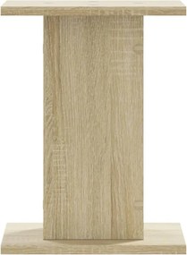 vidaXL Βάσεις Φυτών 2 Τεμ. Sonoma Δρυς 30x30x40 εκ. Επεξεργασμένο Ξύλο