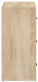 vidaXL Ντουλάπι Sonoma Δρυς 80x33x70 εκ. από Επεξεργασμένο Ξύλο