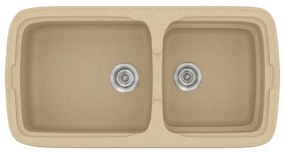 Sanitec Classic 305 Granite Cappuccino Νεροχύτης