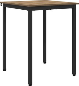 vidaXL Τραπεζαρίες 60 x 60 x 75 cm Επεξεργασμένο Ξύλο Artisan Δρυς