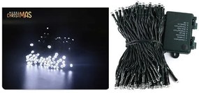 200 Χριστουγεννιάτικα Λαμπάκια LED Αδιάβροχα IP44 Ψυχρό Λευκό 20Μ Εσωτερικού και Εξωτερικού χώρου σε Σειρά με Πράσινο Καλώδιο Arrango AN57499