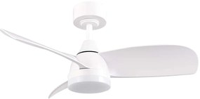Ανεμιστήρας Οροφής Helsinki R62732131 Με Φως Led Και Τηλεχειριστήριο Φ90x40cm Dim Led 2500lm 20W White RL Lighting Διάμετρος 90cm