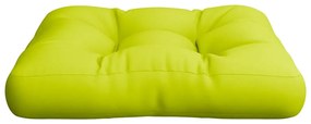 vidaXL Μαξιλάρι Παλέτας Αν. Πράσινο 58 x 58 x 10 εκ. Υφασμάτινο