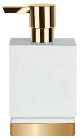 Δοχείο Κρεμοσάπουνου Roma 03195.003 White-Gold Spirella Porcelain