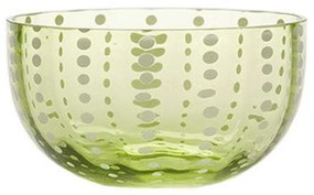 Μπωλ Παγωτού Perle PR00813 11,5x6cm 380ml Lime Zafferano Γυαλί