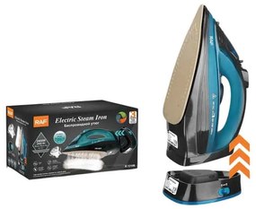 RAF Ασύρματο Ηλεκτρικό Σίδερο Ατμού 2400W R.1210B - Cordless Electric Steam Iron