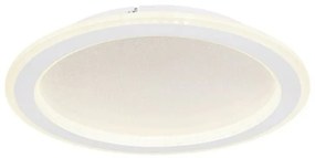 Πλαφονιέρα Φωτιστικό Οροφής LED 24W Λευκό 1500Lm Tini 48917-24 Globo Lighting-48917-24-Λευκό 48917-24