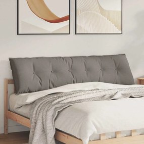 vidaXL Μαξιλάρι Πλάτης Taupe 180 x 19 x 50 εκ ύφασμα