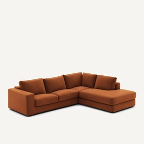 Γωνιακός καναπές από βελούδο, Skander