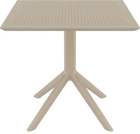 Τραπέζι Sky 80X80X74 Dove grey Dove