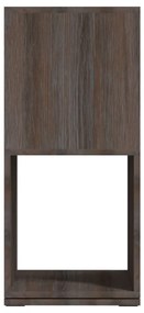 vidaXL Ντουλάπι Περιστ. Γκρι/Sonoma Δρυς 34,5x34,5x75,5εκ Επεξ. Ξύλο