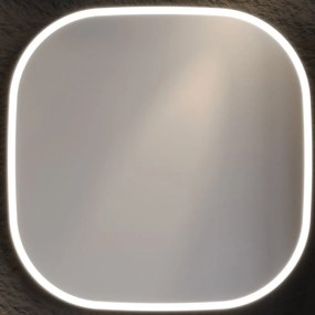 Καθρέφτης Led Enza 3MENZ100BSM 100cm Beige Mdf,Γυαλί