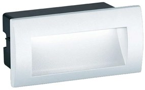 Φωτιστικό Τοίχου - Απλίκα Χωνευτή Riva 4124901 Led 14x7cm White Viokef