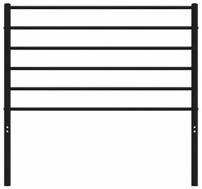 vidaXL Κεφαλάρι Μαύρο 107 εκ. Μεταλλικό