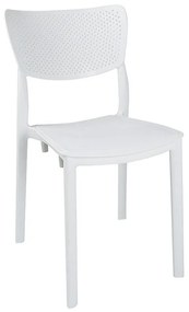 Chair Ignite PP color white 44x53x84 εκ.