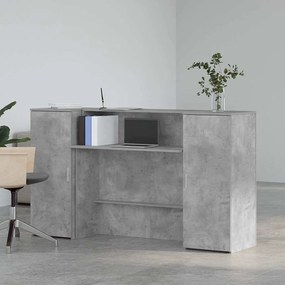 vidaXL Γραφείο υποδοχής 180x50x103,5 εκ. Επεξεργασμένο Ξύλο