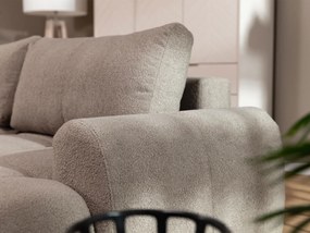 Γωνιακός καναπές Mitto-Krem-Αριστερή