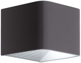 Απλίκα Φωτιστικό Τοίχου LED 2 χρώματα Doninni 1 Eglo-98269-Ανθρακί 98269