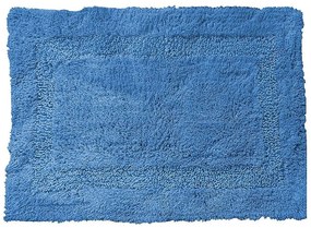 Ταπέτο Μπάνιου Deco Μπλε Βαμβακερό 80x50cm Estia 02-10362